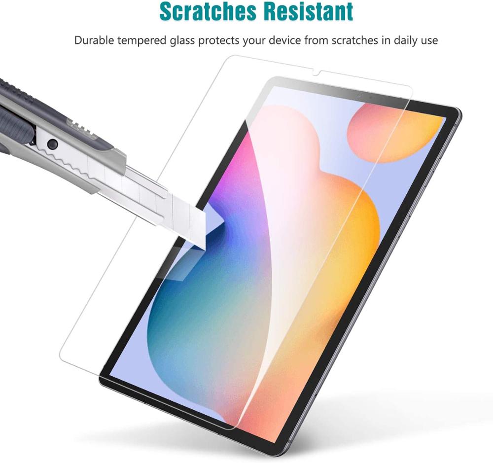 Tempered Glass Screen Protector for Samsung Galaxy Tab S6 Lite 10.4 P610 A 10.1 T510 S5E T720 A7 T500 4 T530 7.0 T230 T110