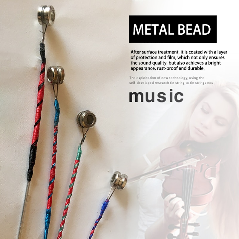 Vioolsnaren Tonica Onderdelen Indoor Home School Muziekinstrument Accessoires Draagbare Roestvrij Staal Aluminium Magnesium String