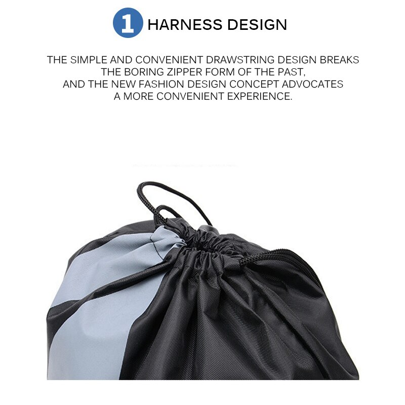 Drawstring Backpack Durable Breathable For Outdoor Sport Climbing Camping Equipment Travel Organizer Housekeeping Drawstring Bag