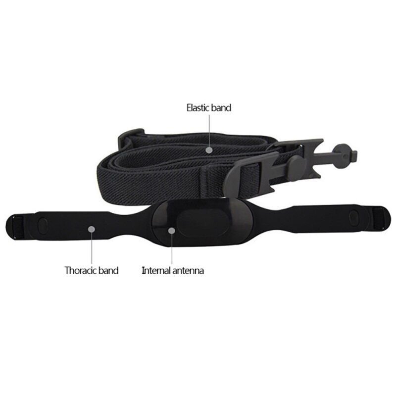 XHeart Rate Belt Sensor Chest Strap Belt Running Heart Rate Detector Smart Heart Rate Belt Detector Smart Bluetooth Exercise