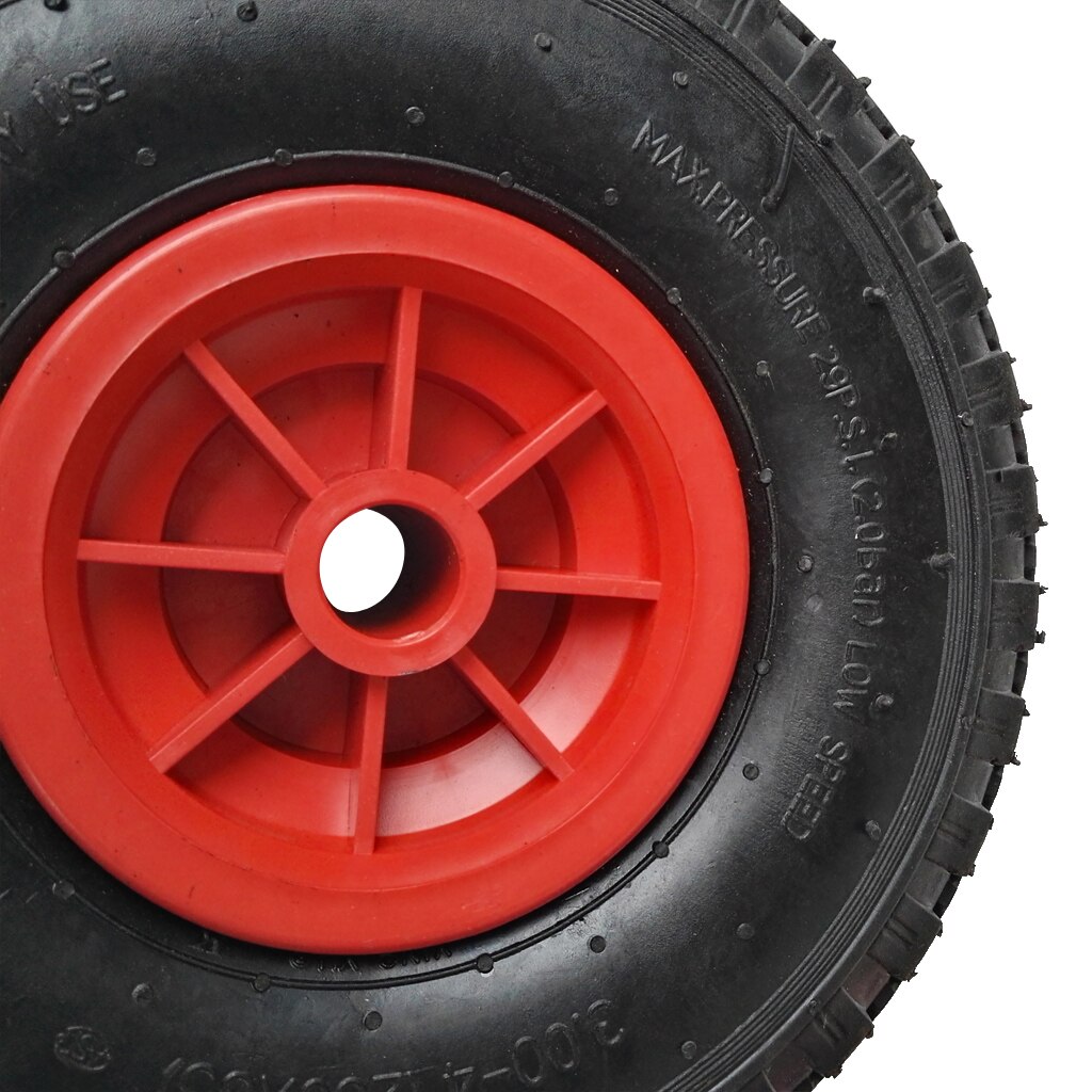 Deluxe Rubber Kayak Canoe Trolley Trailer Transport Cart Wheel Tire 260mm for Flatable Fishing Boat Dinghy Yacht Accessories