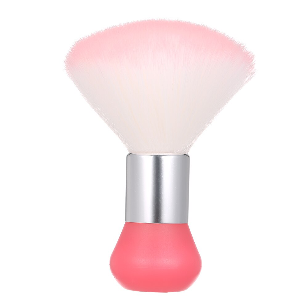 Nail Art Dust Brush Nail Cleaning Brush Nail Powder Brushes Nails Polish Remover for Acrylic Nails Gel Nail Art Tool: Pink