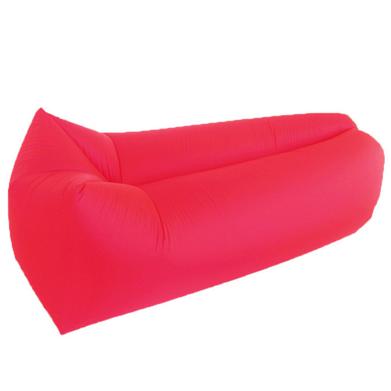 Sofá de aire ultraligero para dormir al aire libre, cama hinchable para piscina, colchoneta hinchable: Red