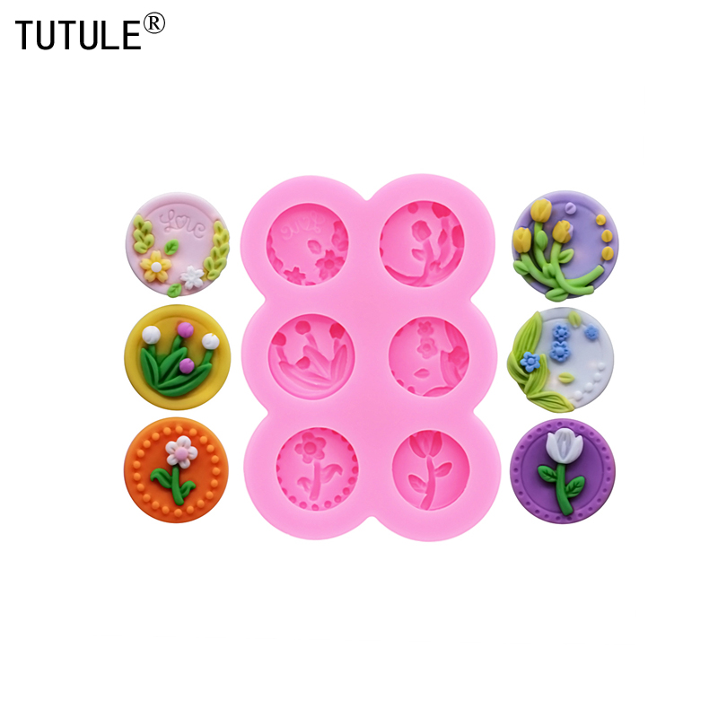 3D Pilz Zubehör Silikonform DIY Schmuck Zubehör Ohrringe Tonne Epoxidharz Silikonform Schokoladenkuchen Dekorform: Schwarz