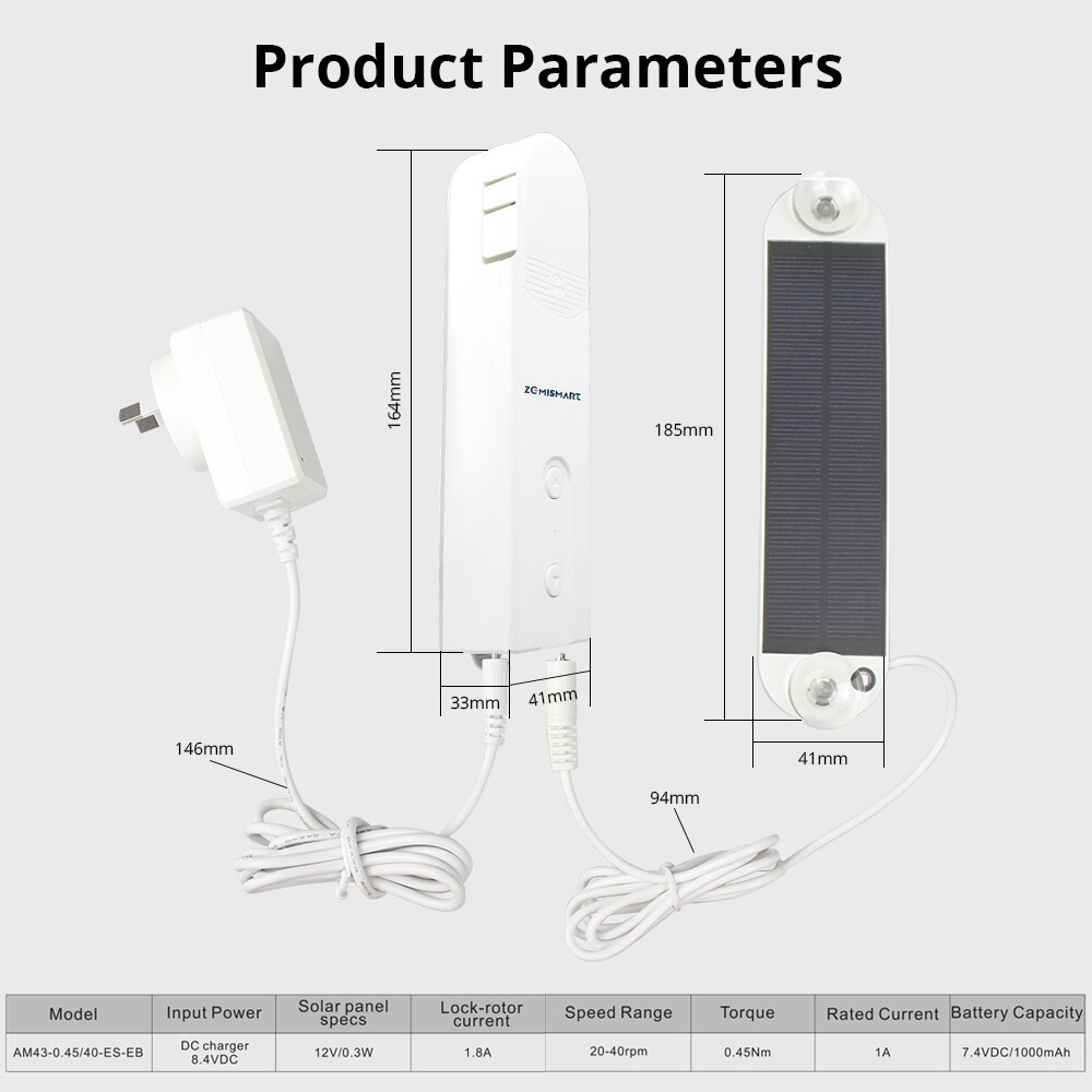 Blind Controller Roller Shade Driver with Bean or Cord Chain Driver Smart Home Automation APP Timer Bluetooth Remote control