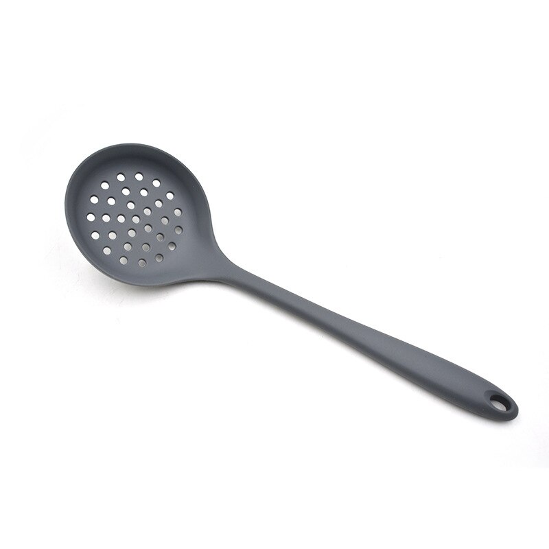 5PCS Silicone Utensil Sets Non Stick Kitchenware Heat Resistant Cookware Ladle Pasta Spoon Spatula Skimming Spoon Cooking Tool