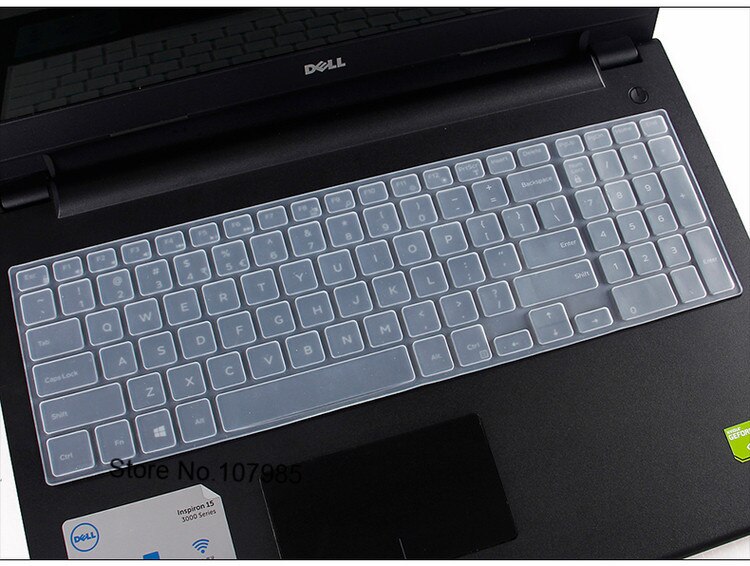 15.6/17.3 inch Silicone laptop keyboard cover Protector Voor Dell Inspiron 15 17 3000/5000/7000 serie i5755 5748 I5547 i3551