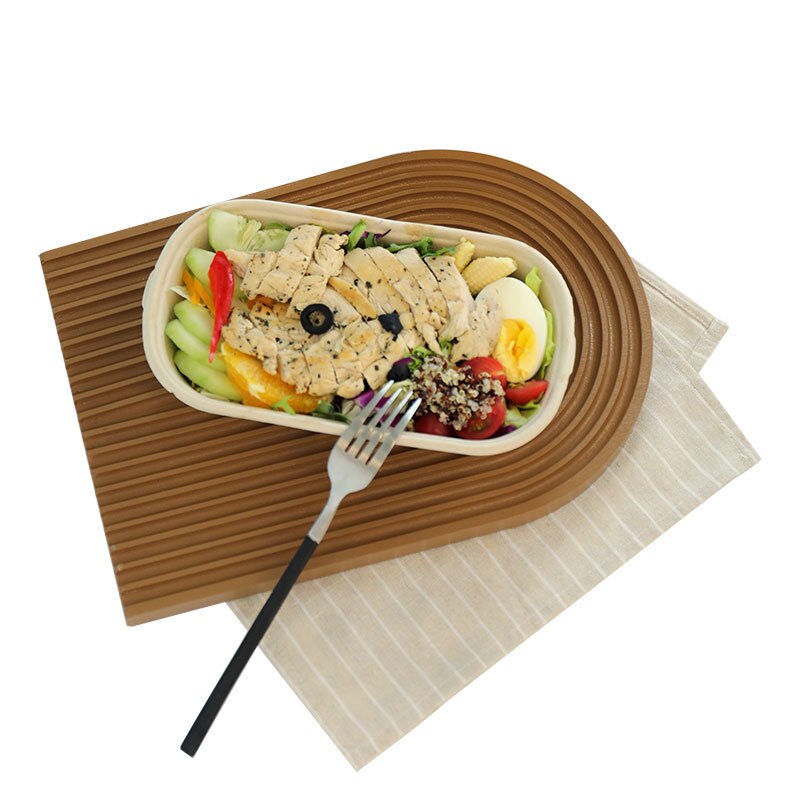 Bandejas de madera para picar, bandeja de pan de ondulación de agua, paleta de haya blanca/negra/gris, decoración de almacenamiento para mesa de pastel de postre
