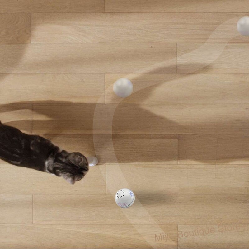 Xiaomi Petoneer Pet Smart Companion Ball Cat Toy Built-in Catnip Box Irregular Scrolling Funny Cat Interactive Smart Pet Toy