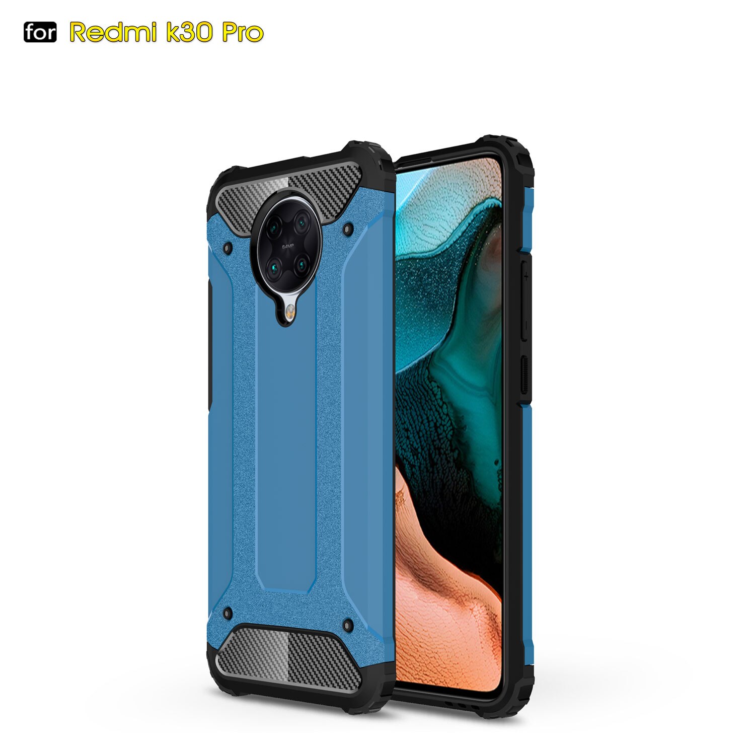 Voor Coque Xiaomi Poco F2 Pro Case Little F2 Pro Heavy Armor Slim Hard Rubber Cover Silicone Telefoon Gevallen Voor xiaomi Poco F2 Pro