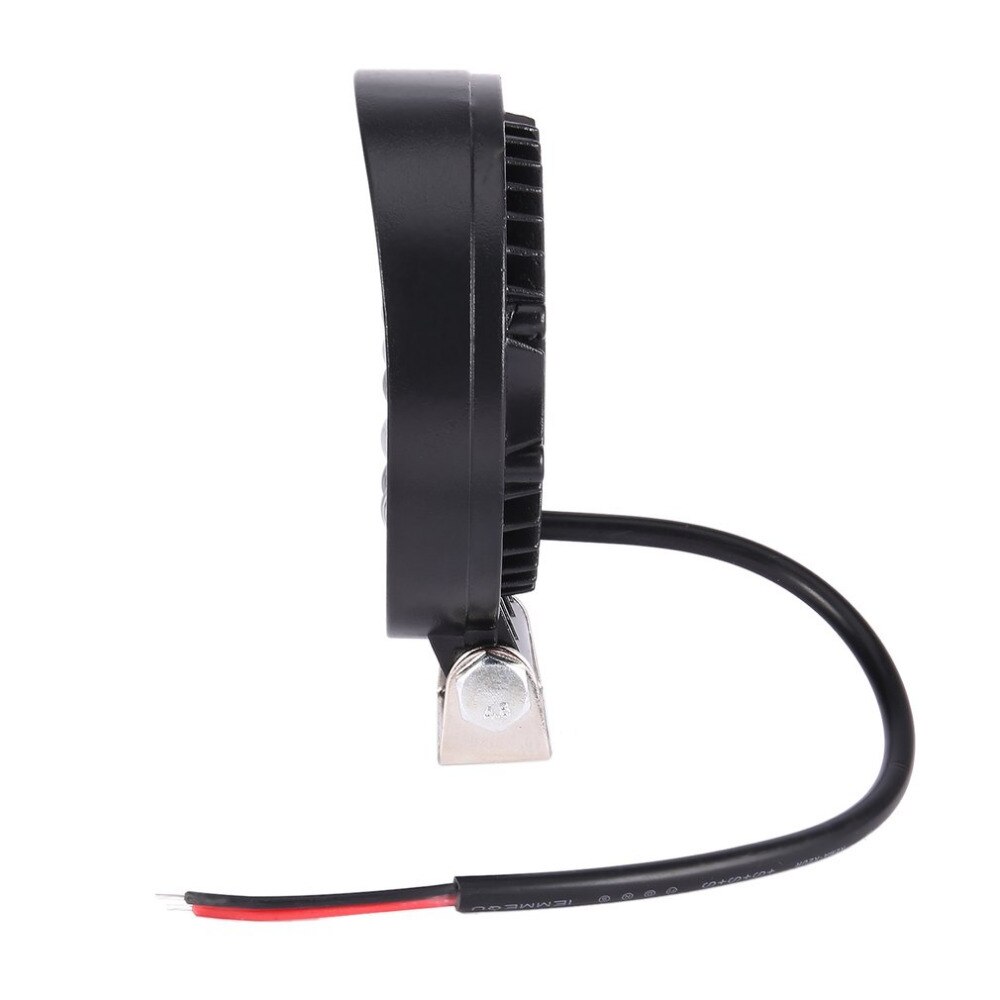 27W Auto Led Verlichting Waterdichte Ronde Vorm Auto Koplamp Met 9Pcs * 3W Leds Voor Boot tractor Truck Off-Road Auto 'S