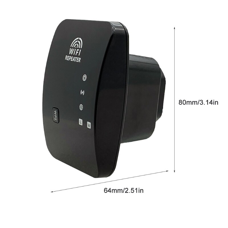 Wifi Range Extender Wit/Zwart Wifi Signaal Versterker Draadloze Internet Versterker Pb + Abs Wifi Signaal Versterker