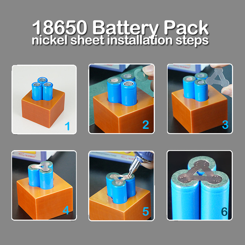 30 stks/pak Nikkel Tape Strip Voor 18650 Batterij 0.12mm Dikte Nikkel Vellen Puntlassen Vernikkeld Connector Lassen Nicke