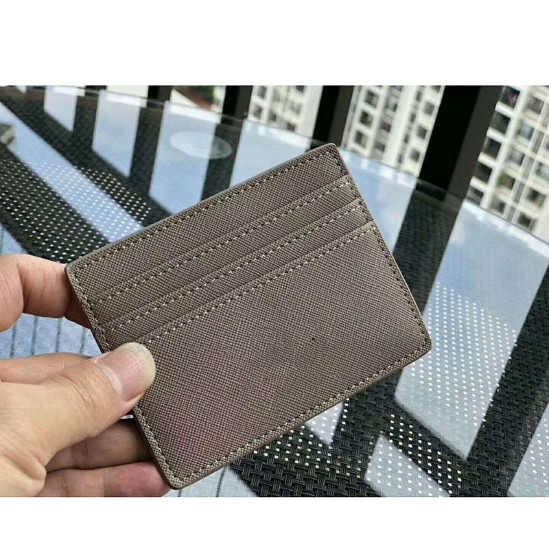 Shining men Wallet Business Card Holder bank cardholder Mini Credit Card Wallet Purse ID Card Holder Men Wallet Small Bus Card