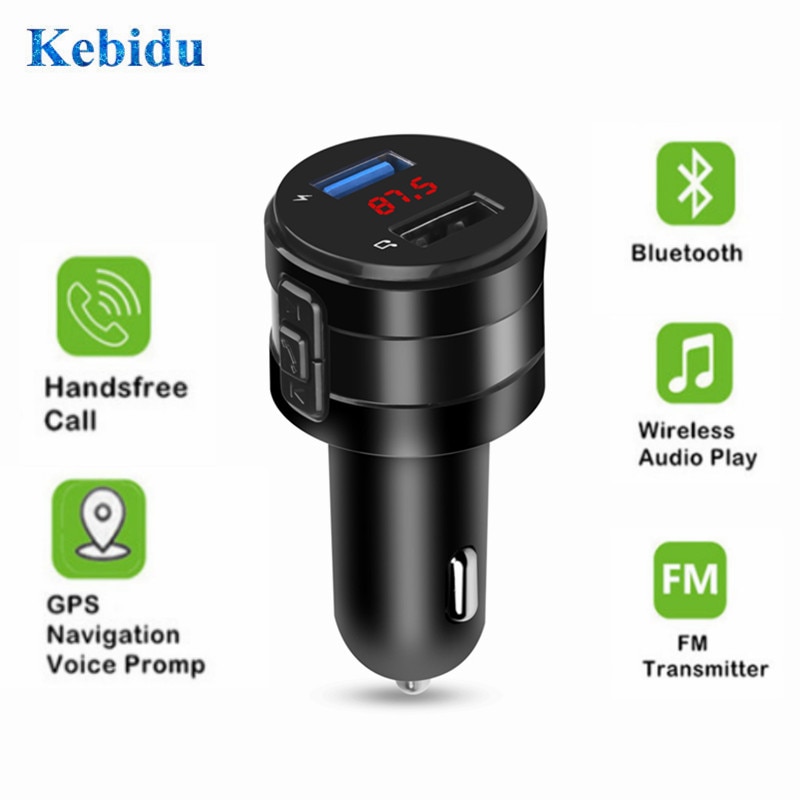 Bluetooth FM Sender Modulator Mini USB Auto Ladegerät Adapterr 3,1 EIN Auto Dual USB Ladegerät Auto Ladegerät Auto Bausatz Freisprecheinrichtung