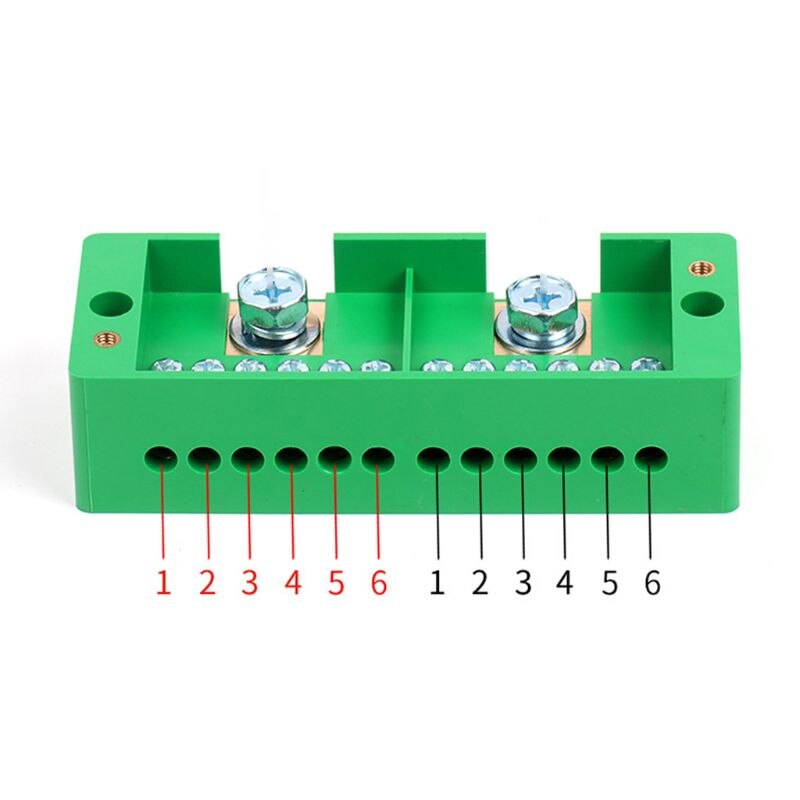 Unipolar Splitter Junction Box Metering Cabinet Wire Terminal Block Retardant Flame Retar Electrical Accessories