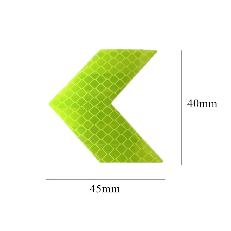 Bike Frame Sticker Arrow Reflective Sticker Car Motorcycle Bicycle Decal Safety Cycling Reflective Tape Bike Accessories