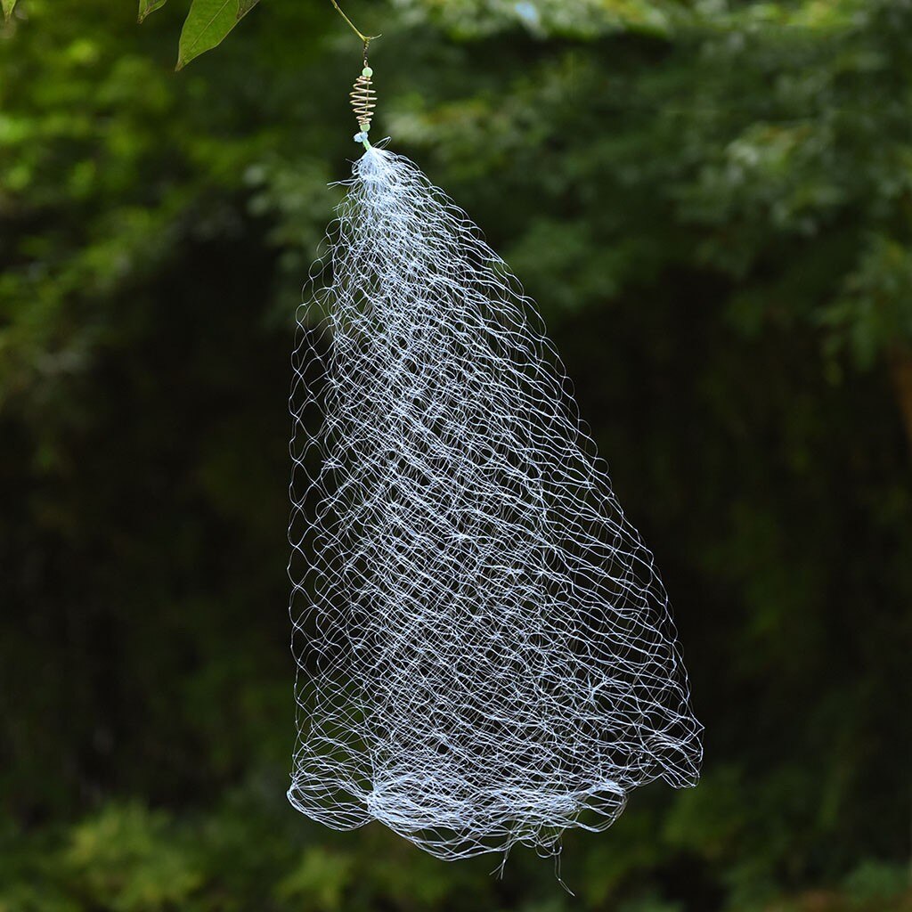 Malla con caña de pescar práctica y práctica trampa para peces, de trampa de juego, red de malla de pesca sin necesidad de ganchos, aparejos de pesca: 13 mesh