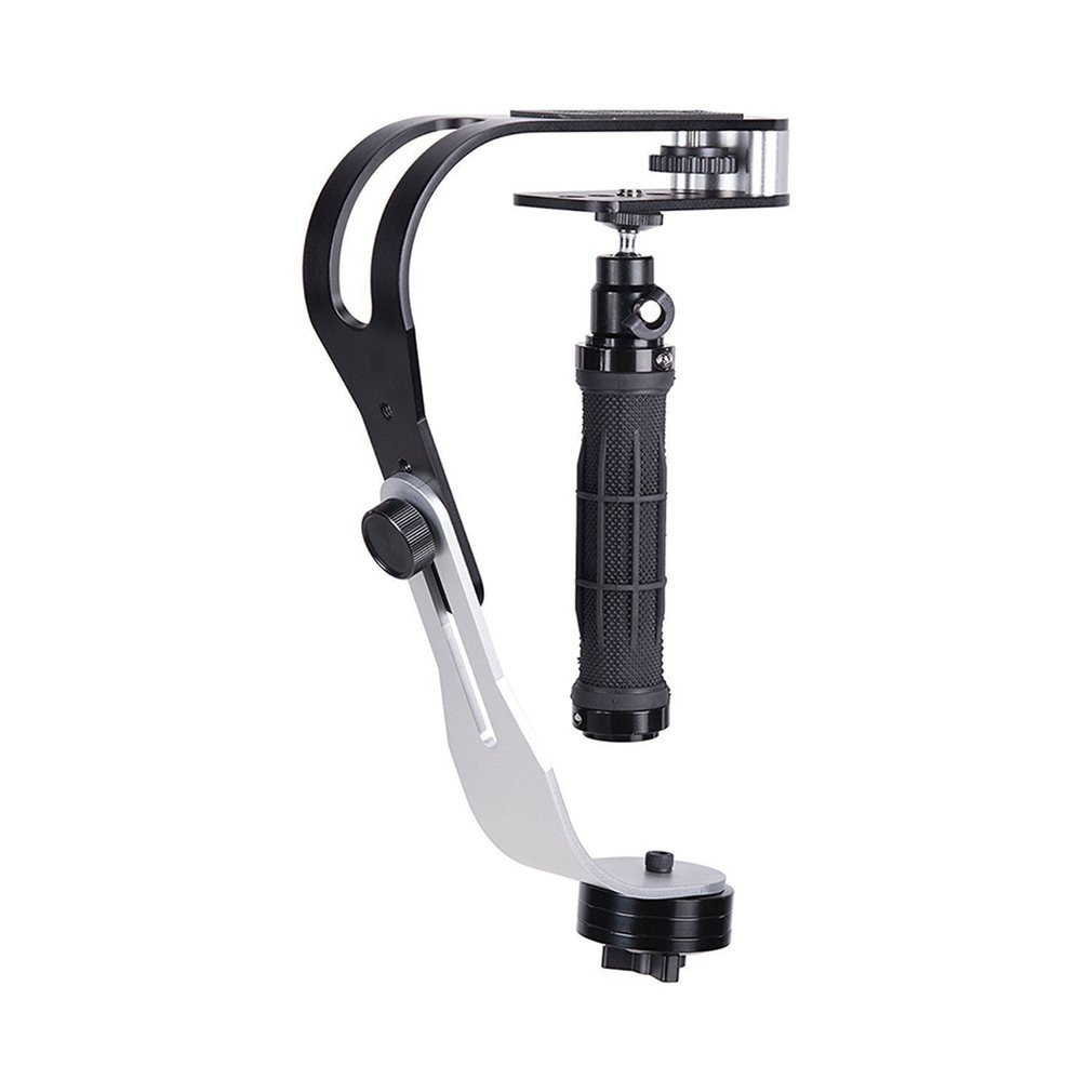 Handheld Video Stabilizer Camera Stabilizer Voor Gopro Hero Telefoon Dslr Dv Handheld Gimbal Camera Stabilizer: Black