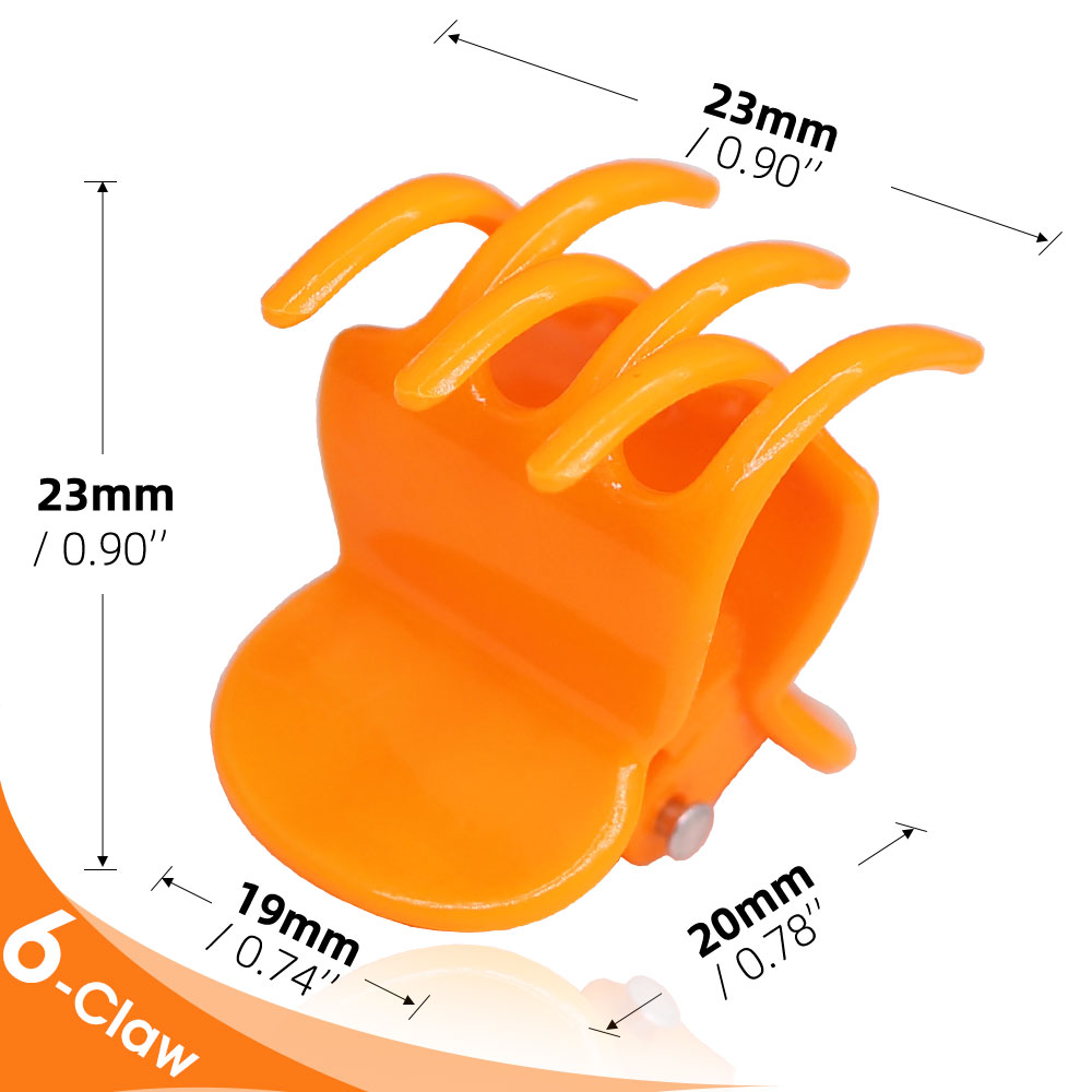 10-200PCS Plastic Plant Support Clips Orchid Stem Clip for Vine Support Vegetable Flower Tied Bundle Branch Clamping Garden Tool