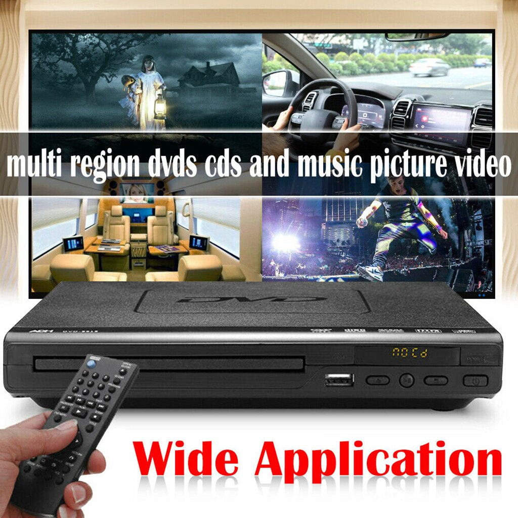HD DVD Player Multi Region ADH CD VCD Music Disc Upscaling USB Remote