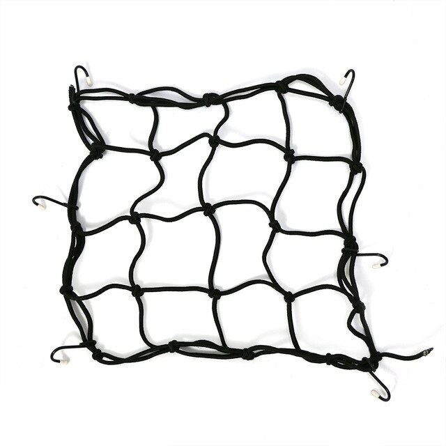 2 crochets moto bagages maille sangle force rétractable casque boucle corde bagage fixe élastique sangle: A
