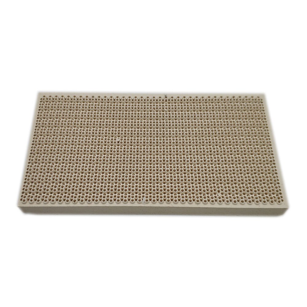 Gas Heating Appliance Burner Parts 145*75*14mm Room Space Honeycomb Ceramic Board Fireproof Board Infrared Heater Ceramic Boron