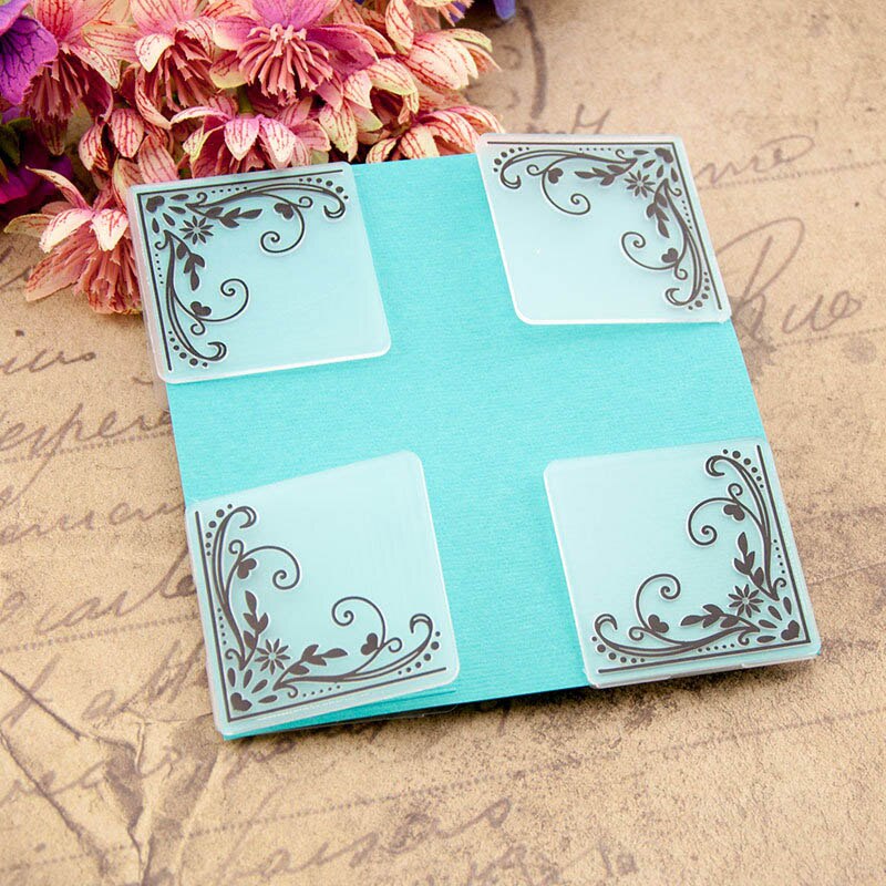 Embossing Folders Multifunction Making Paper Cards Template Craft Card Template Embossing Stencils Plastic DIY Photo Album