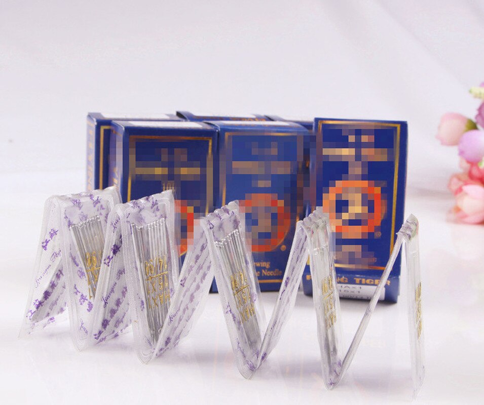 10Pcs Domestic Sewing Machine Needles DIY Threading Industrial and Domestic Overlock Sewing Machine Accessories Size Needles