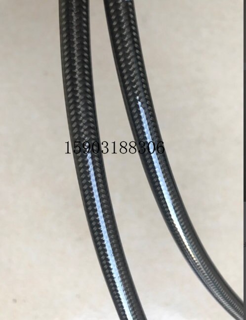 AN3 Automotive motorcycle 1/8" 304 stainless steel wire ptfe braided PVC covered brake line fuel line 1M