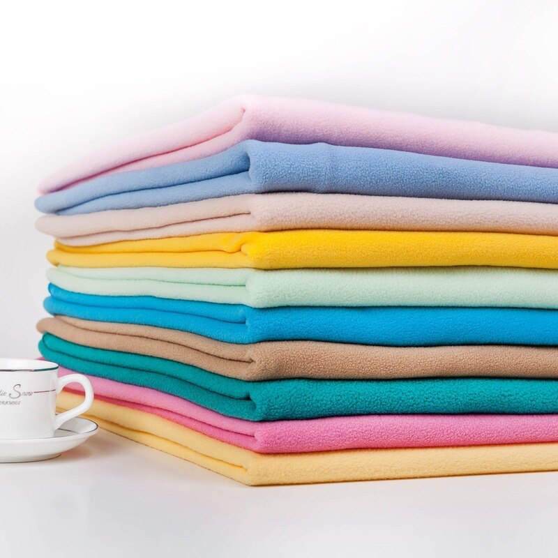 Diy-stof op maat kleding van fleecedoek handgemaakte print patchwork meisjesspeelgoed