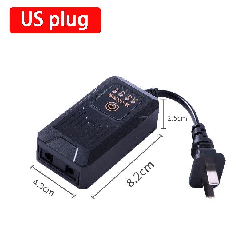 Aquarium Timer CO2 Magneetventiel Led Verlichting En Andere Generator Timing Schakelaar Huishoudelijke Apparaten Vier Speed Cyclus Timing Modus: US plug