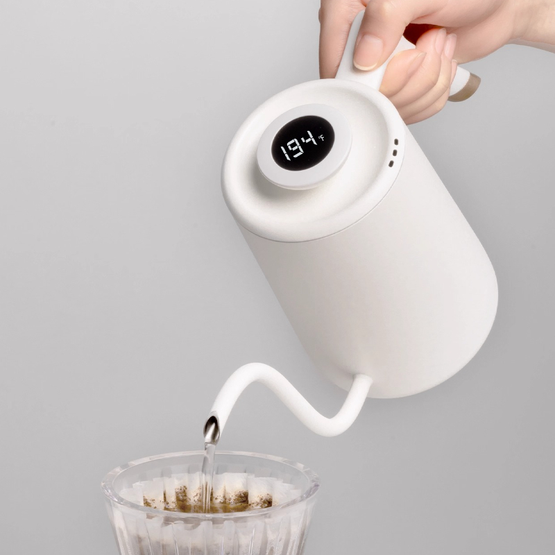 TIMEMORE-termómetros digitales Little T para café, termómetro para medir café con leche, termómetro electrónico de cocina de acero inoxidable