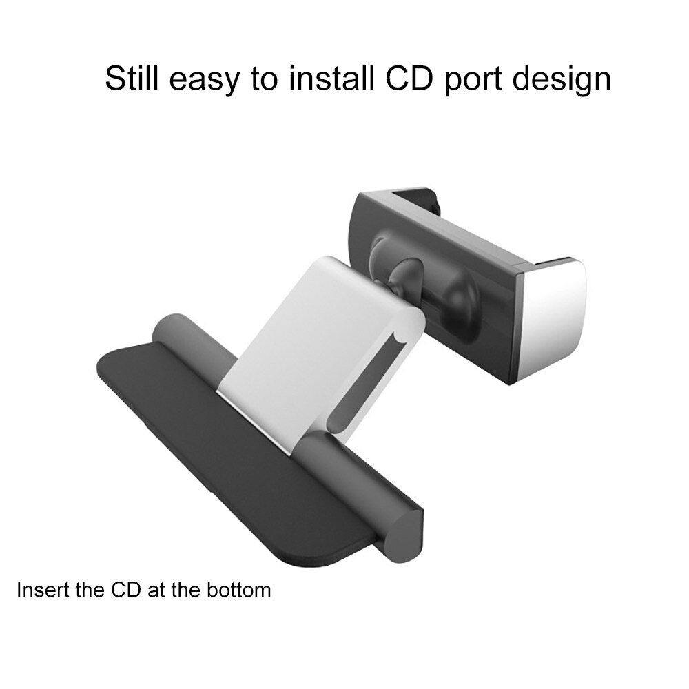 Tablet Autohouder 360 Graden Telescoop Voor Cd Slot Mount Cradle In Autohouder Smartphone Ondersteuning Stand Voor Pad Houder stand