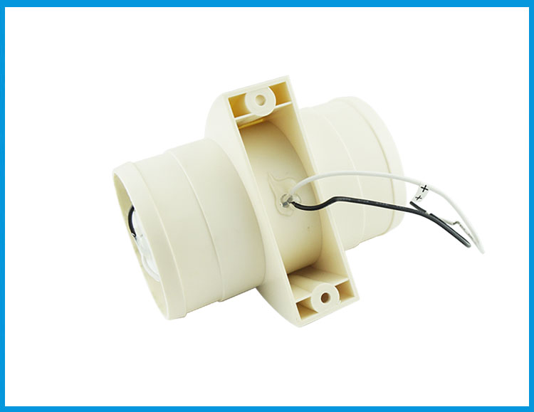 12V In-Line Air Blower Boat Bilge Engine Galley Marine Cabin Ventilation Fan Corrosion Resistant ABS Marine Boat Parts