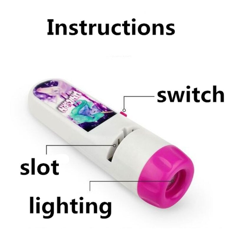 Dinosaurus Zee Projector Kids Baby Speelgoed Slapen Verhaal Zaklamp Ster Lamp Licht-Up Speelgoed XX9E
