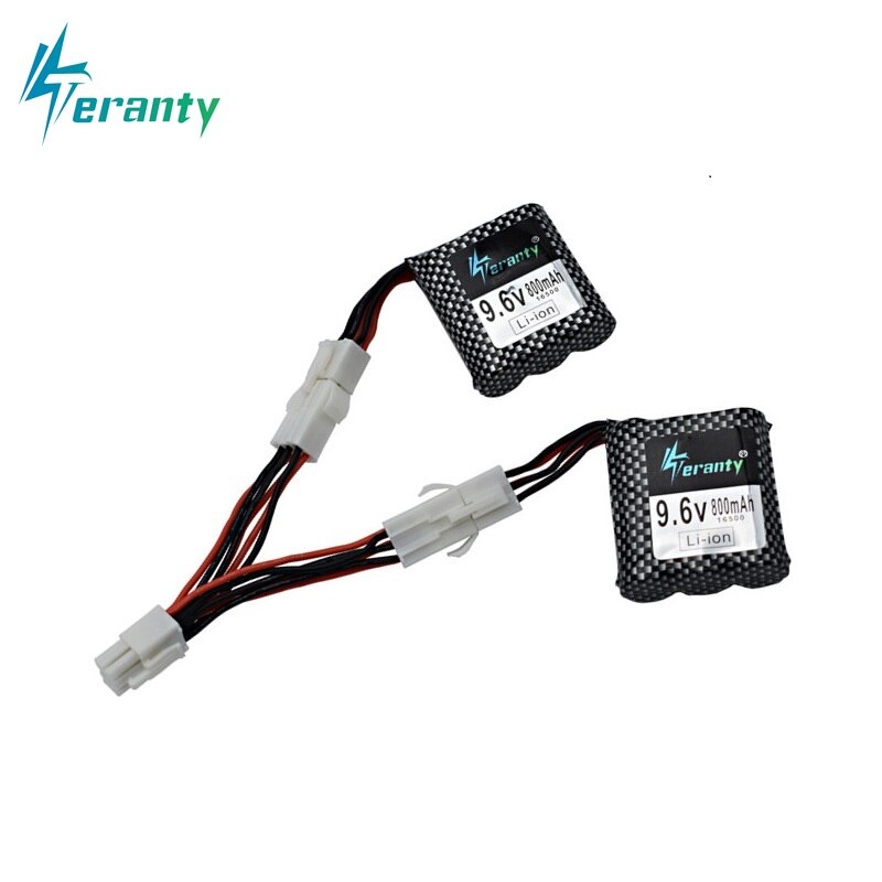 9.6v Li-ion Battery for 9115 9116 S911 S912 RC Car Truck Spare Upgrade 9.6V 800mah 9115 9116 Rechargeable battery for toys Car: Burgundy