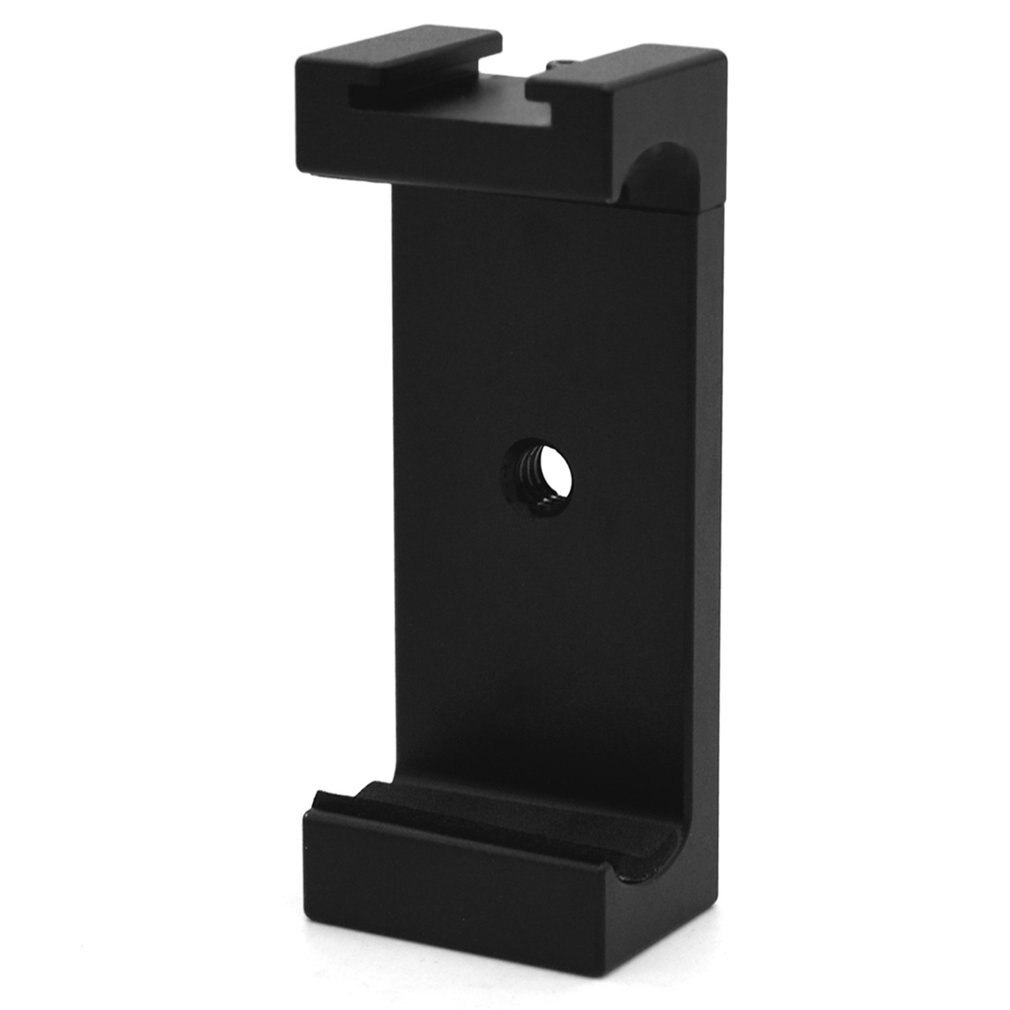 Métal Trépied Selfie Avec Chaussure Froide Monture Réglable Smartphone Clip De Fixation Adaptateur Prise Confortable Pince Plate-Forme