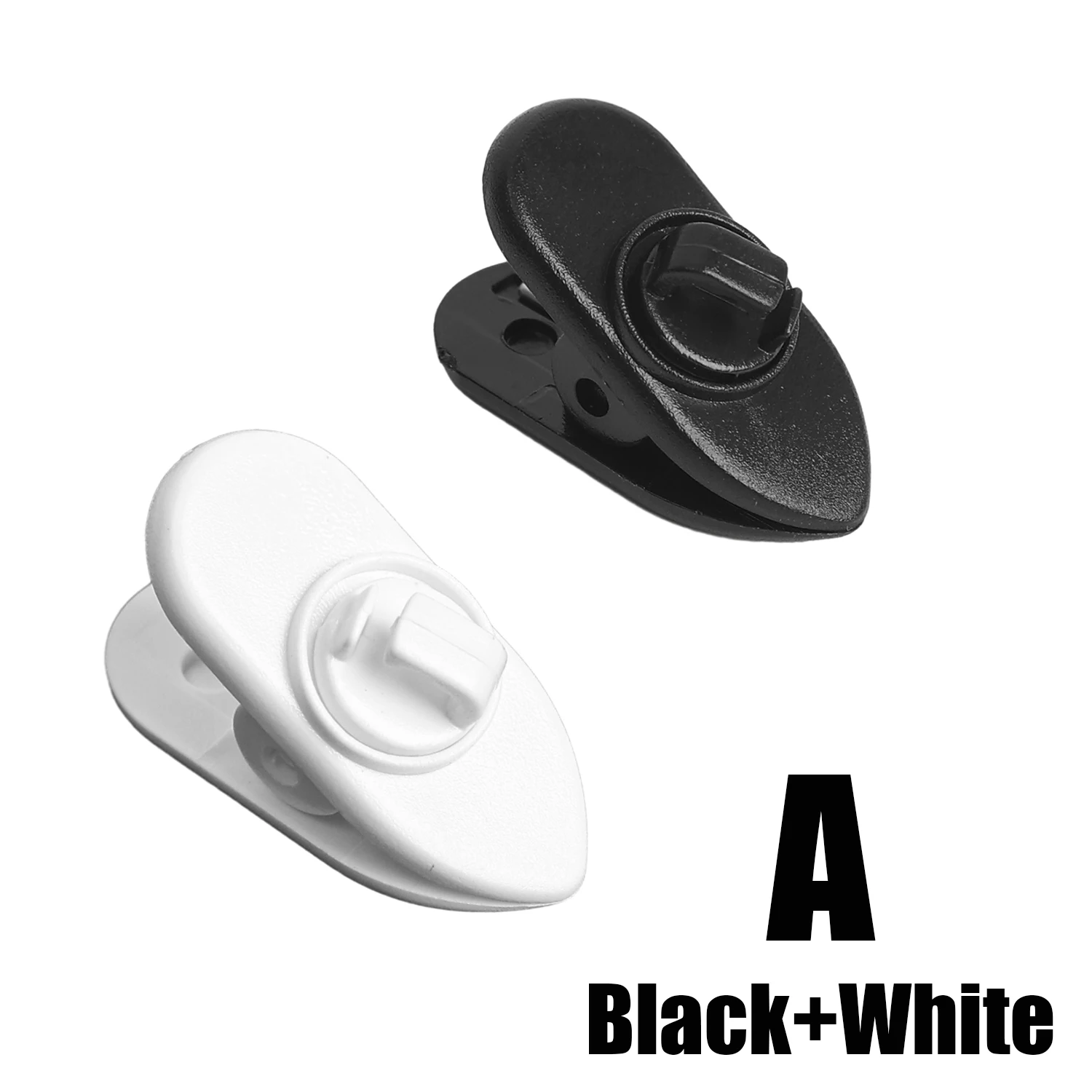 Clips de Cable para auriculares, línea de auriculares giratoria, Clip para ropa, Collar, abrazadera de puño desmontable, gancho, accesorios para auriculares, 1-10 Uds.