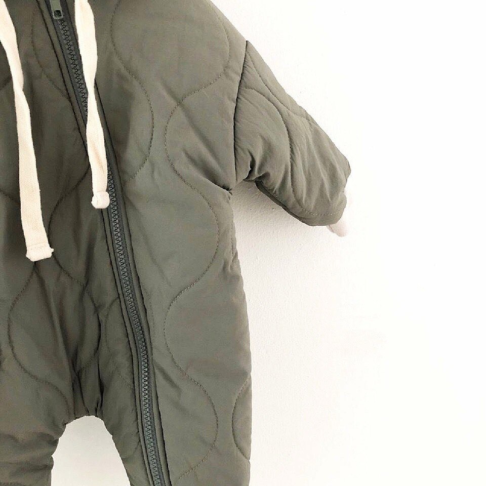 Kleinkind Baby Unten Baumwolle Solide Strampler Neugeborenen Baby Junge Mädchen Mit Kapuze Kleidung Schnee Anzug Winter Gesamt Verdicken Warme Outwear 0-24m