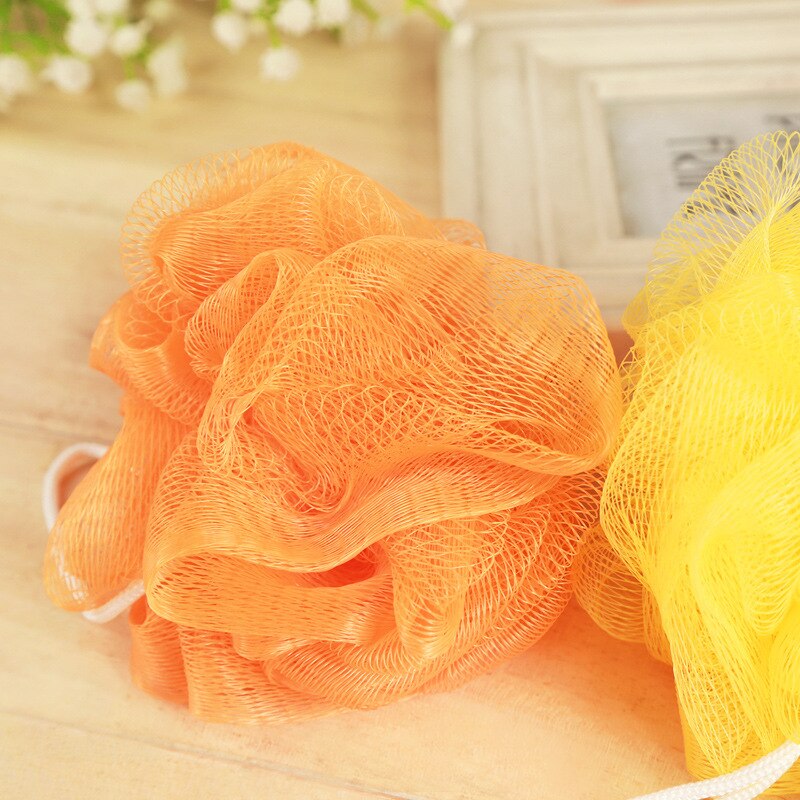 Bathing Colorful bath ball bath rubbing bath supplies large bath ball foam ball bath towel