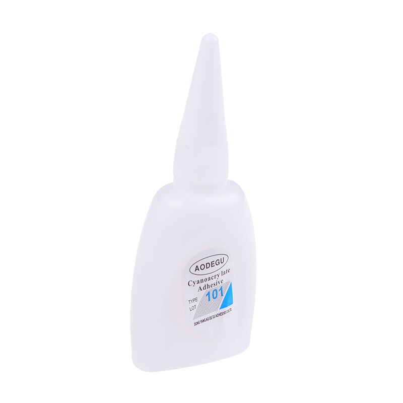 30g Super colle Cyanoacrylate adhésif instantané forte adhérence réparation rapide 101 séchage instantané