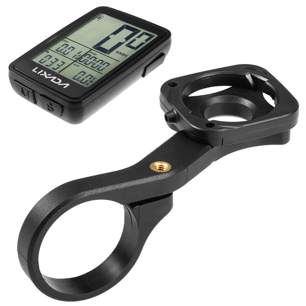 Lixada Bike Computer Waterproof USB Rechargeable Wireless Bicycle Computer Bicycle Speedometer Odometer GPS Bike power meter: computer with holder