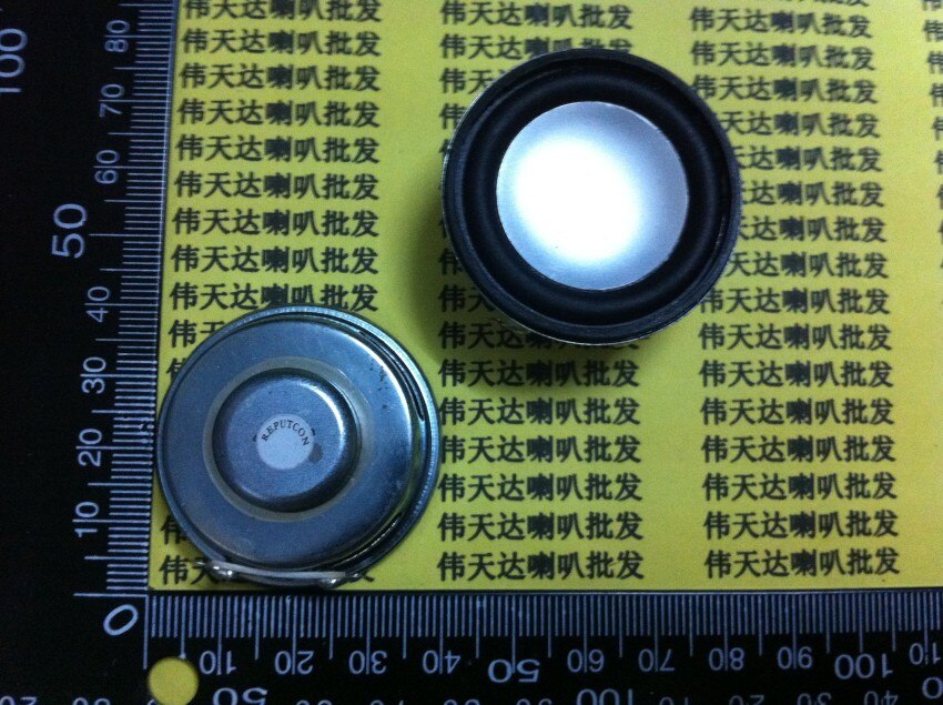 sound speaker 4 ohms 2 watt 4R 2W speaker Diameter 40MM 4CM Thick 18MM Loudspeaker Rubber edge