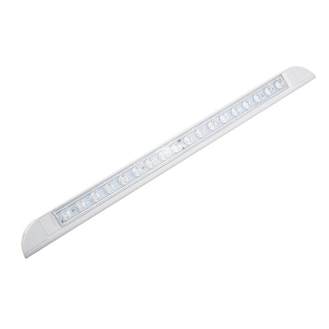 12-28 vdc rv led fortelt veranda lys vandtæt autocamper campingvogn indvendige væglamper lys bar rv van autocamper udvendig lampe: Hvid