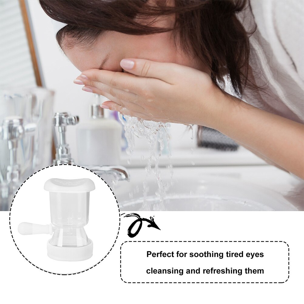 2pcs Eye Bath Cup Silicone Eye Wash Cup Eye Cleaner Eyes Cleaning Cup Eye Cleaning Tool for Home