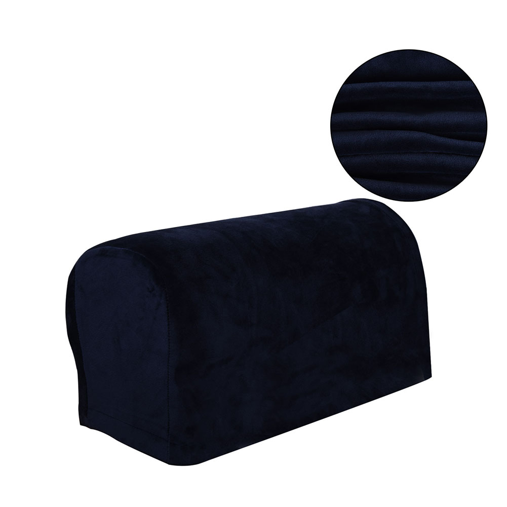 1 par stue sofa armlæn betræk møbelbeskytter til sofa stol moderne hjem støvtæt slidstærk elastisk stretch: Flåde