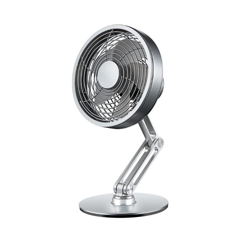 USB Desk Fan 5V Aluminum Cooling Fan 6Speed 360 Adjustable Cooling Fan: Default Title