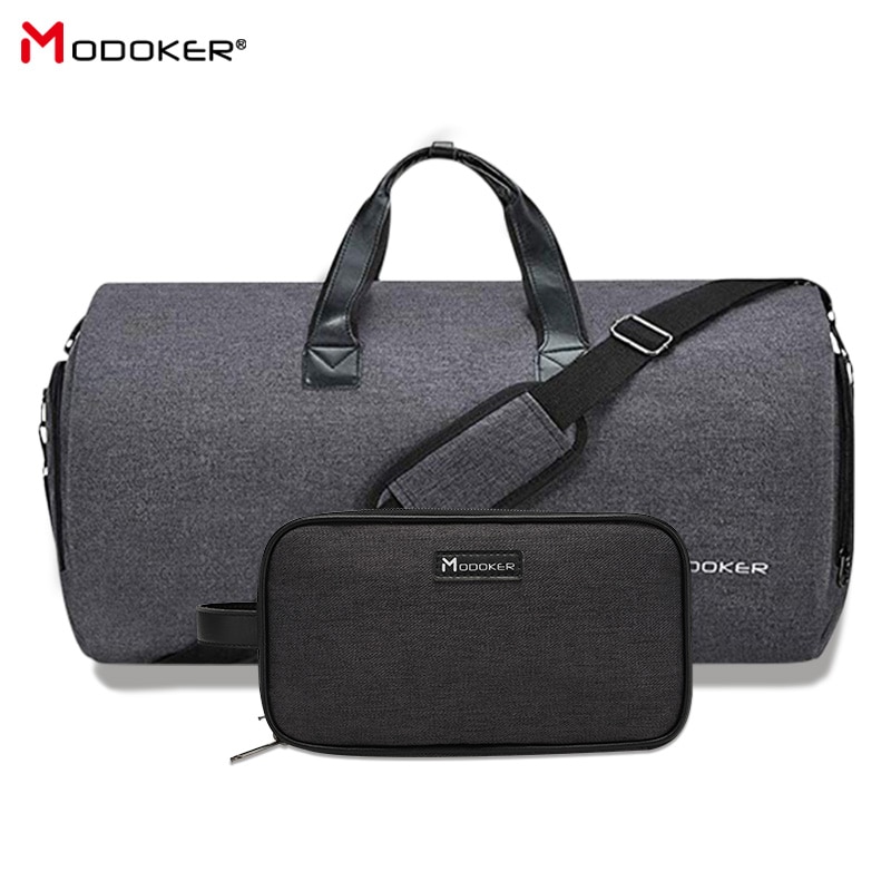 Modoker Garment Bag Set Suitcases and Travel Bags Packing Cubes with Wash Bag Accessories Durable Casual Daypack Travel Rucksack