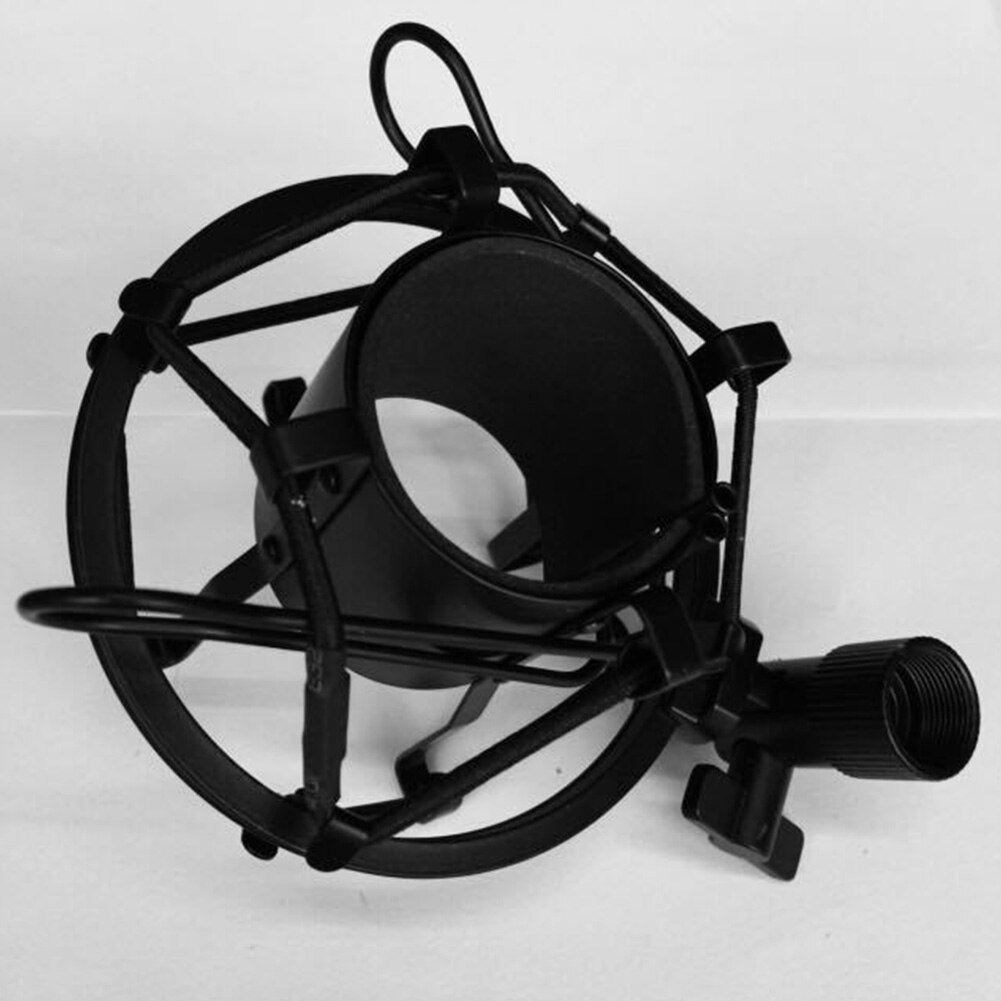 Adjustable Locking Knob Metal Spider Reduce Noise Protective Studio Recording Practical Clip Microphone Shock Mount